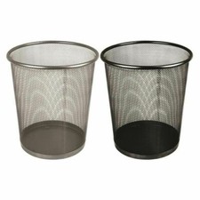 Metal bin mesh waste paper - waste,