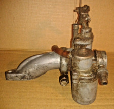 LAMBRETTA SERIES 1 & 2 DELLORTO MA18BS5 CARBURETTOR CARB & INLET MANIFOLD USED