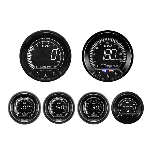 Evo digital gauge set gps - evo,
