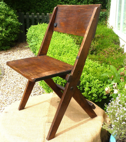 Oak church chapel chair - church,