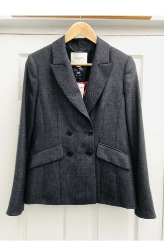 Bnwts bennett grey check - bennett,