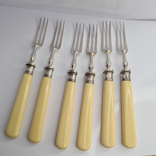Antique prong forks - 3,