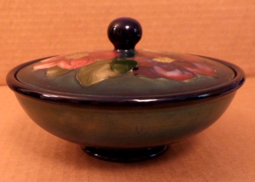 Moorcroft clematis art pottery - moorcroft,