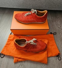 Hermes Coral Suede Leather