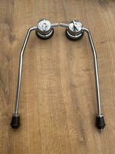 dRUM Bass Drum Gull-Wing  Chrome Folding-Legs / Spurs With Mounts- Set of 2