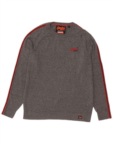 Superdry mens crew neck jumper - neck,