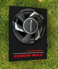 Pioneer 12” Subwoofer with built in amplifier