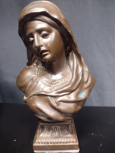 Antique spelter mourning - spelter,