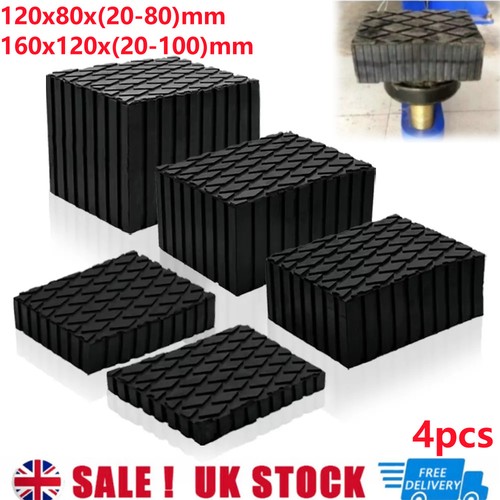 Jacking beam rubber support - beam,