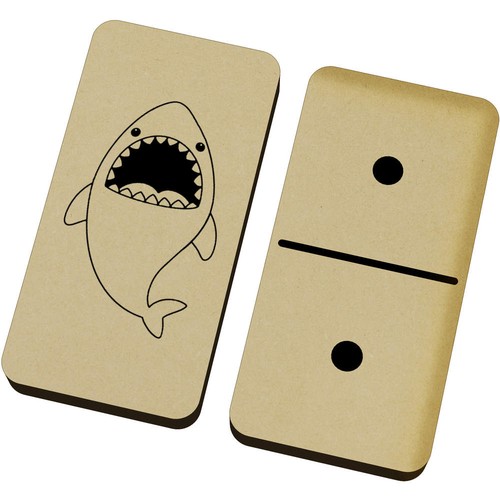 Cute shark domino - 'cute,