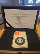 Platinum Jubilee Silver Soverign Date Stamp