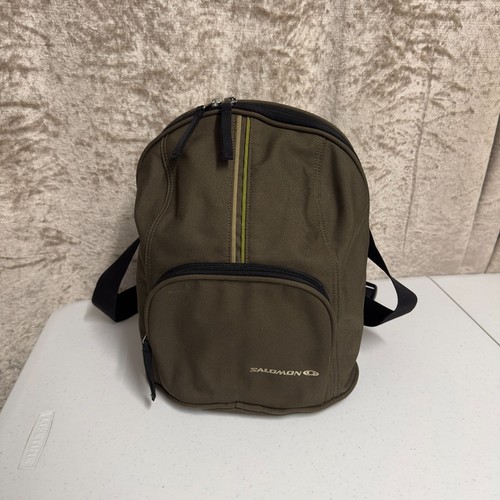 Salomon green small backpack - salomon,