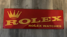 Large vintage enamel - enamel, rolex