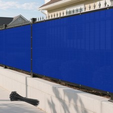 4ft Blue Outdoor Privacy Fence