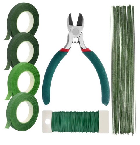 Floral stem kit - kit, wire