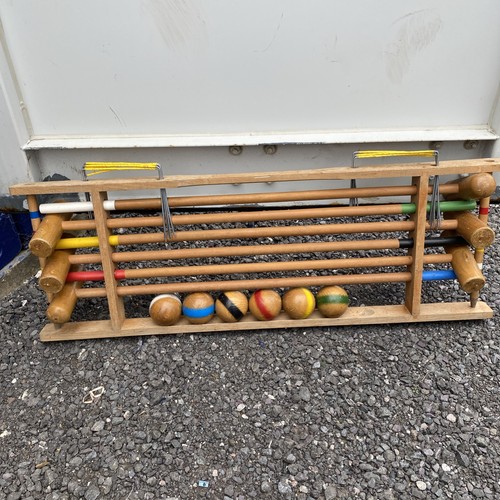 Garden croquet set for - croquet,