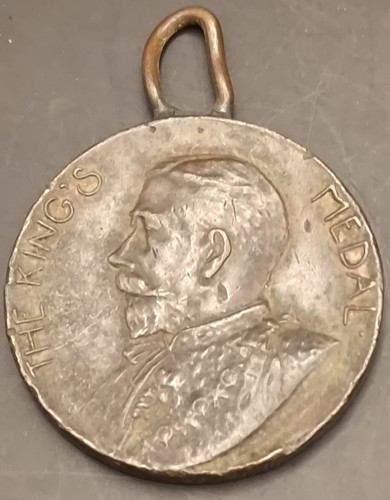 Vintage lcc king medal - lcc,