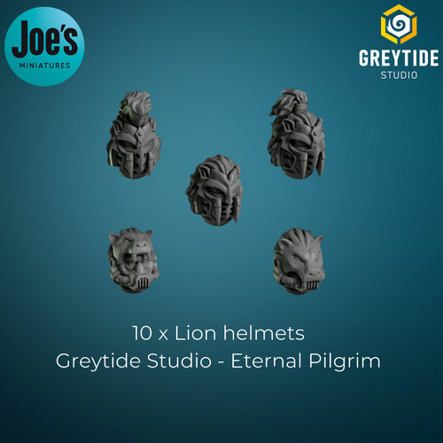 Lion helmets greytide - -,
