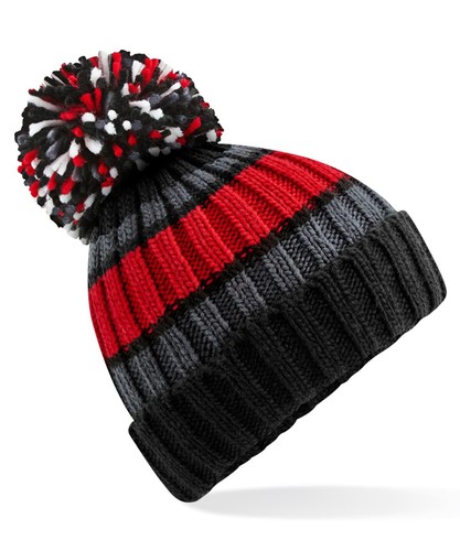 Premium black and - black, bobble