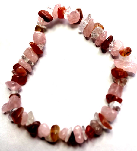 Carnelian rose quartz clear - carnelian,,