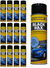 12 x Black WAX COATING -