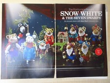 Snow White Part 1 Only - Alan Dart Knitting Pattern From Magazine Pantomime Mice