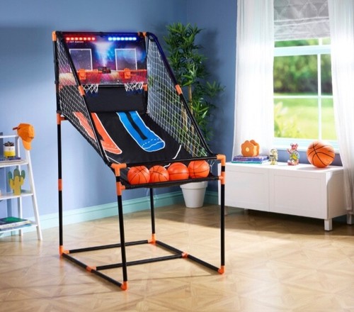 New double shot basketball - double,