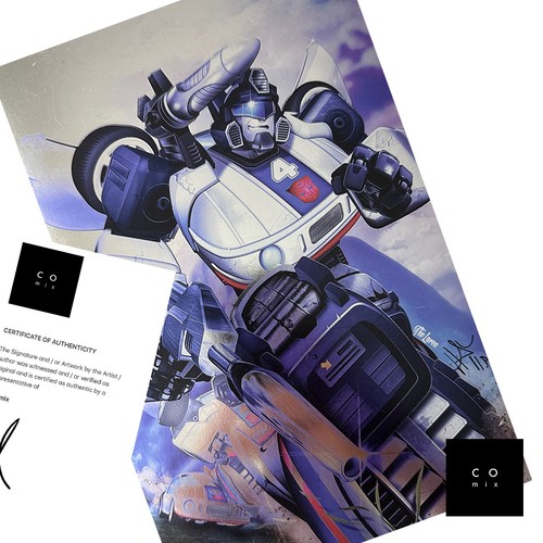 Transformers jazz signed ltd - jazz,
