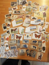 Large Job Lot Loose Colection Cigarette Cards + A few sets Varied Subjects