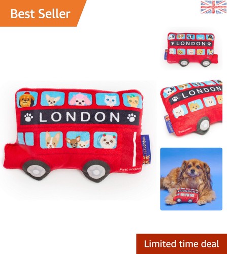 Graphical london red bus plush - graphical,