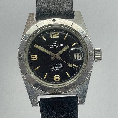 Vintage rare breitling - , skin