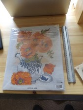 DMC Floral Collection Cross Stitch Kit K1495 Poppies