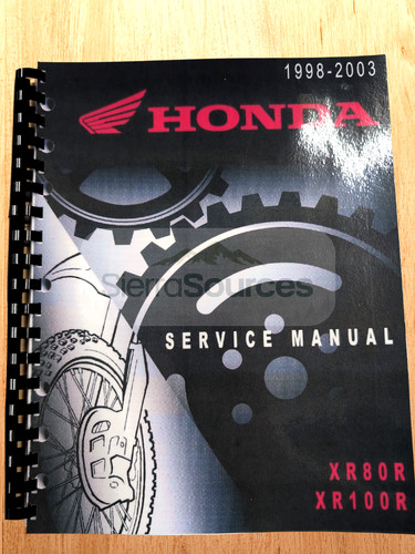Honda xr80r xr100r 1998 - honda,