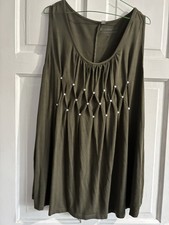 Ladies XL khaki Top
