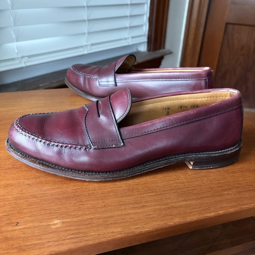 Alden burgundy calf - alden,