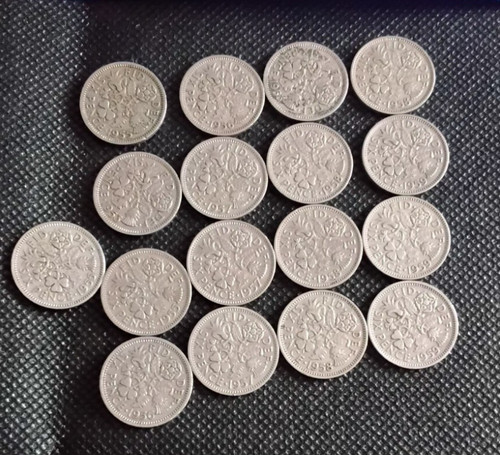 Sixpence predecimal