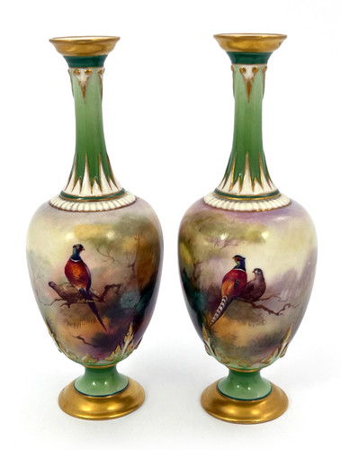Pair royal worcester - pair, of