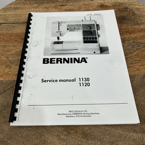 Bernina 1130 1120 service - 1130,