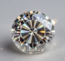 1 CT Natural Diamond Round Cut 6.50mm VVS1 D Grade Certified Stone.