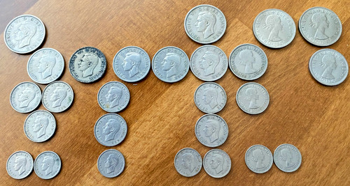 Mixed coin job lot - mixed, lot–post