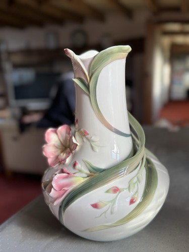 Franz porcelain vase with - franz,