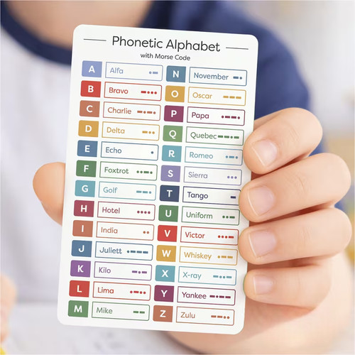 Phonetic alphabet numeric - phonetic,