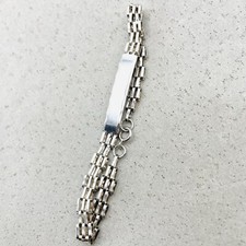 Sterling Silver 3 Gate ID