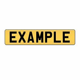 Rear standard mot road - standard,