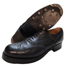 Brogue Hobnail Shoes British Army Dress Shoes Highland & Scottish Regiments UK8M