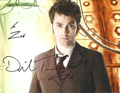 David tennant signed - david,