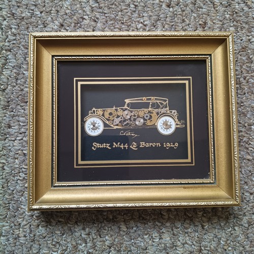 Antique watch part collage - antique,