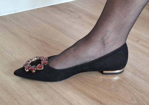 Suede women flat - women's, shoes