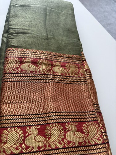 Cotton silk saree - silk,