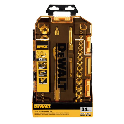 Dewalt mechanics socket set - dewalt,